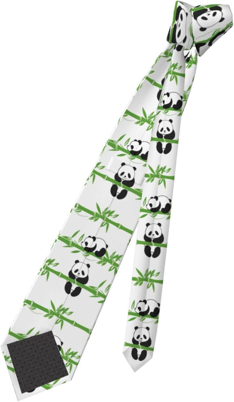 Yilad Tie for Men and Boy Novelty Fun Full Print Men's Necktie Skinny Fashion Narrow Wide - Image 4